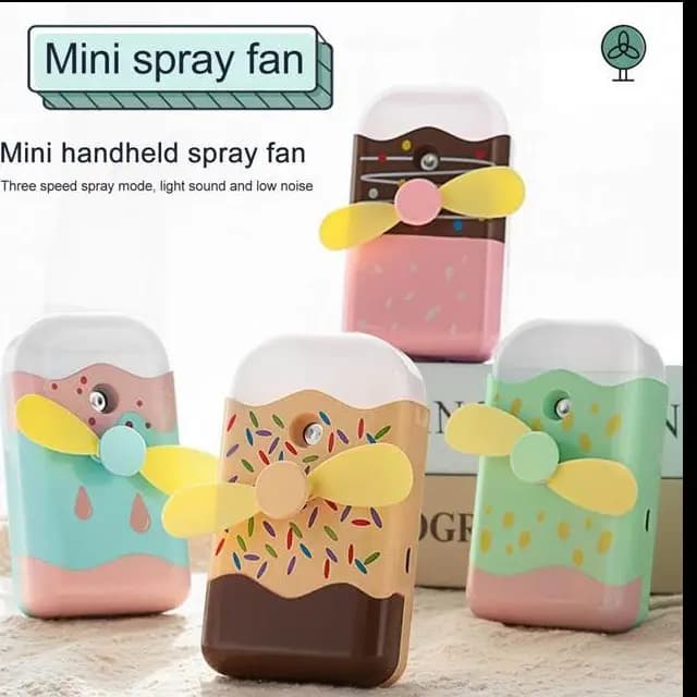 Colorful Spray Fan