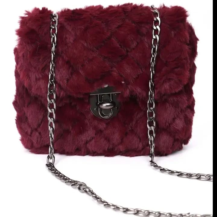 Cross body bags for girls chain strip